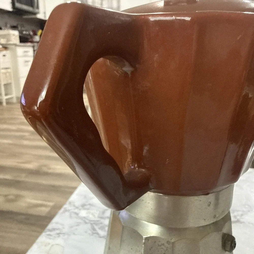 Vintage  Italian Stovetop Espresso Cappuccino Maker  Coffee Pot